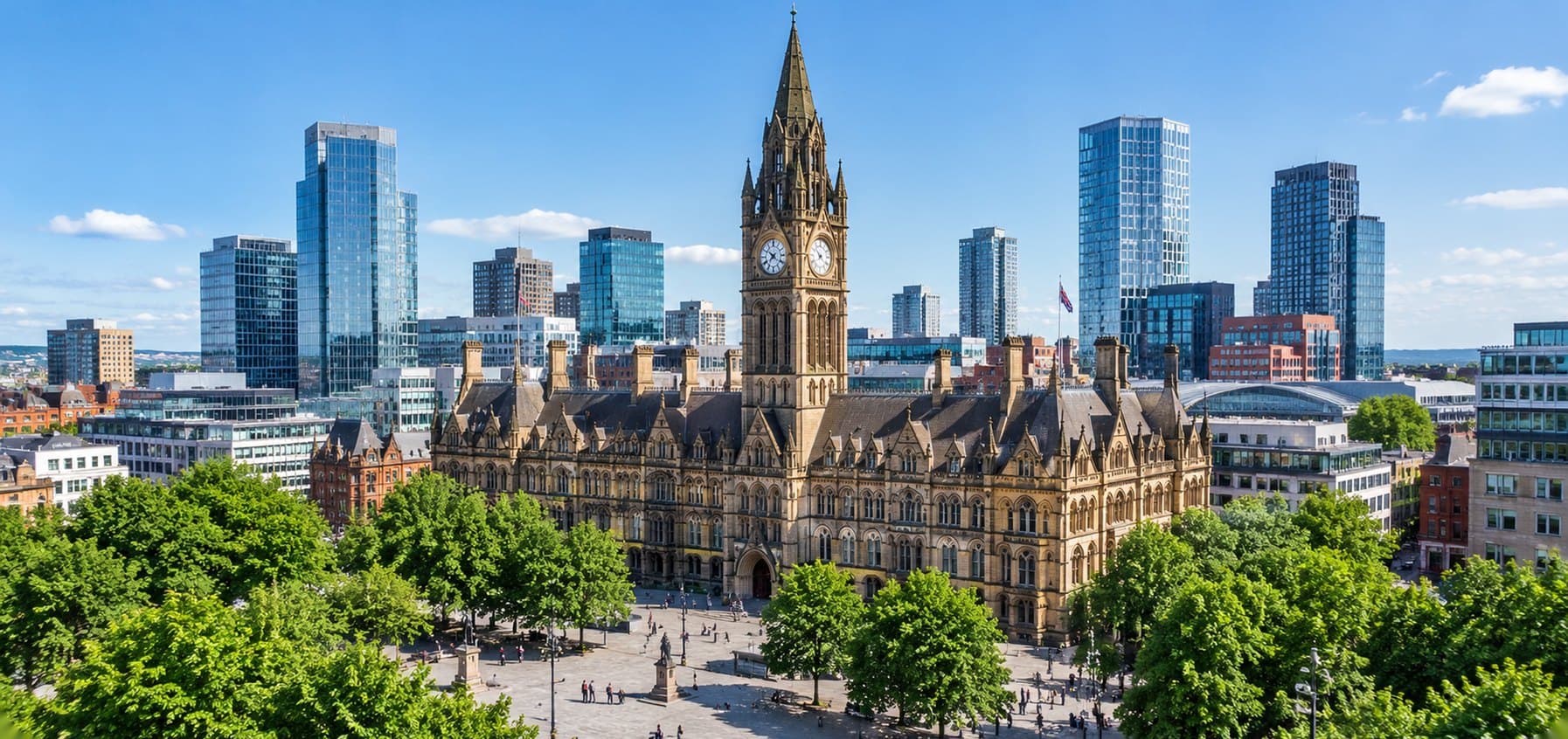 Manchester skyline