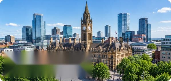 Manchester skyline